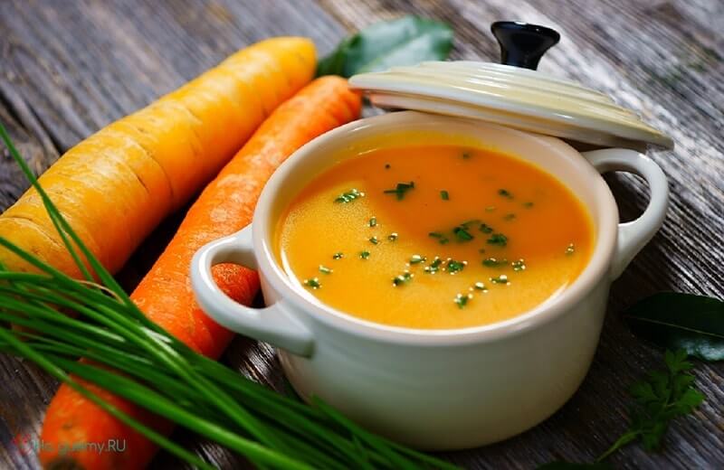 Морковно-имбирный суп для похудения