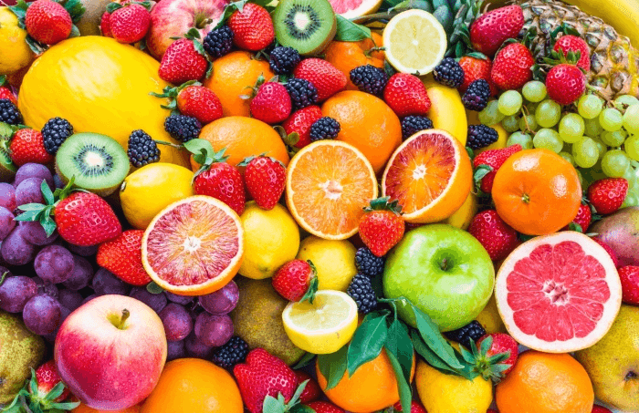 сочные фрукты